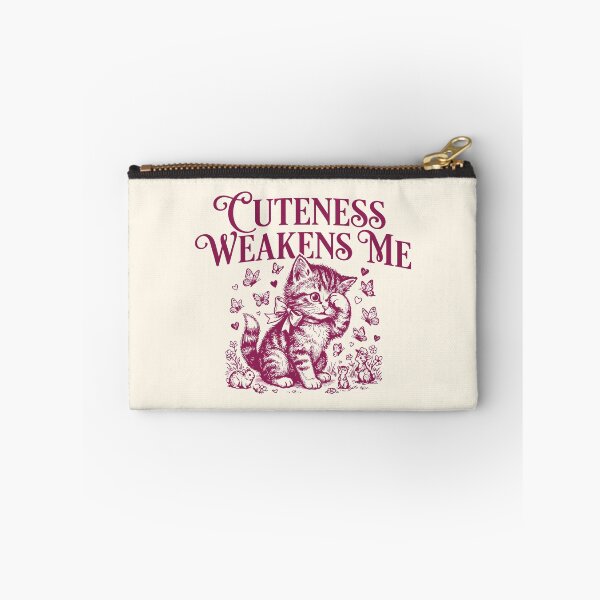 Item preview, Cuteness Weakens Me Cute Kitten Feline Lover  designed and sold by Y-Vibes.