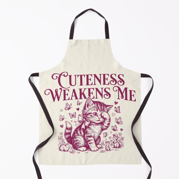 Item preview, Cuteness Weakens Me Cute Kitten Feline Lover designed and sold by Y-Vibes.