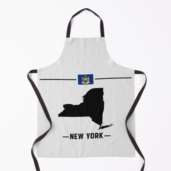 Item preview, New York State Pride, Minimalist Map & Flag Tee designed and sold by mashmosh.