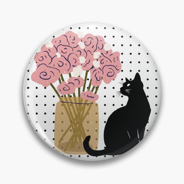 Item preview, a cute black cat designed and sold by Hillys Digital collage.