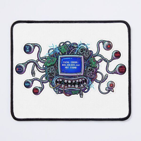 Item preview, The Bugholder - Funny RPG Coding Monster & Glitch Art designed and sold by Ayarachi.