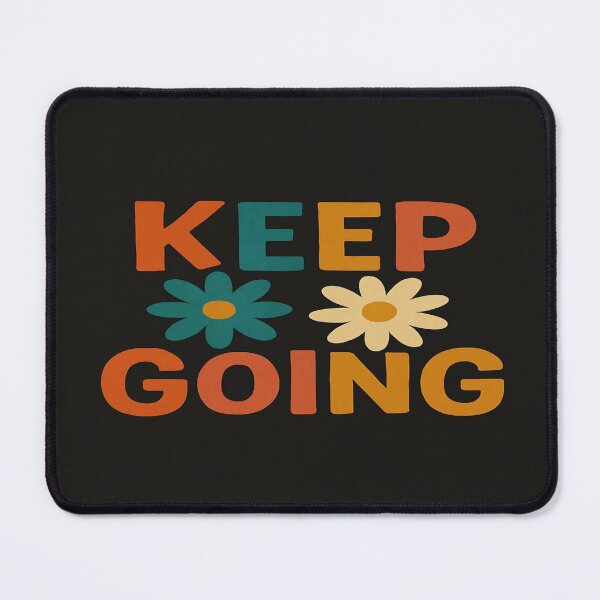 Item preview, Colorful KEEP GOING Inspirational Poster – Uplifting Quote with Flowers for Office, Gym, or Dorm Room designed and sold by Bright Nest Studio.
