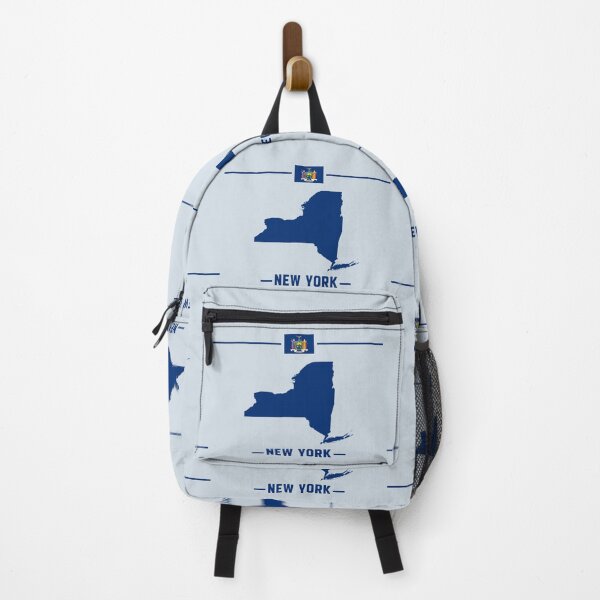 Item preview, New York State Outline Map & Flag | Empire State Pride designed and sold by mashmosh.