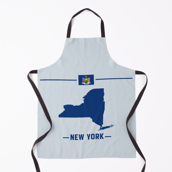 Item preview, New York State Outline Map & Flag | Empire State Pride designed and sold by mashmosh.