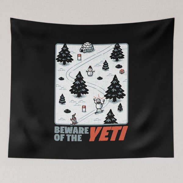 Item preview, Winter Game Yeti - Funny Nerd Gift designed and sold by Studio Mootant.