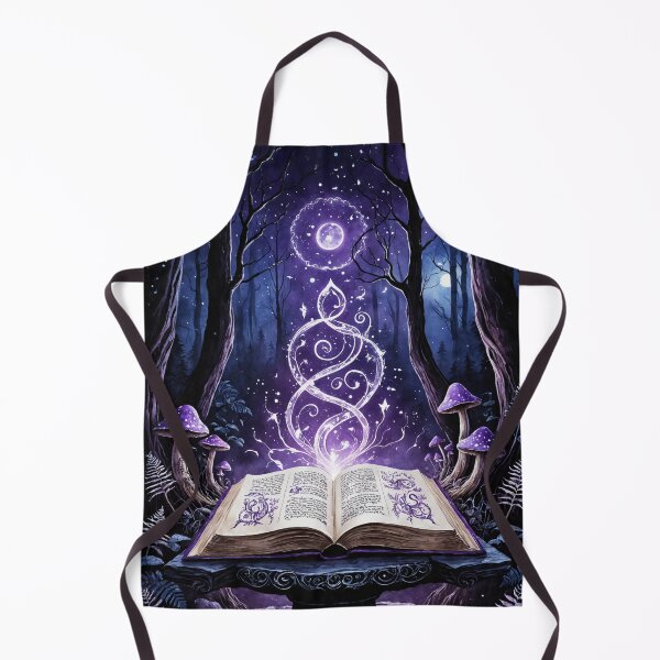 Item preview, Mystic Grimoire in Enchanted Purple Forest designed and sold by IdeaSmith.