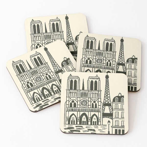 Item preview, Paris travel poster vintage retro art designed and sold by Arctic frame studio.