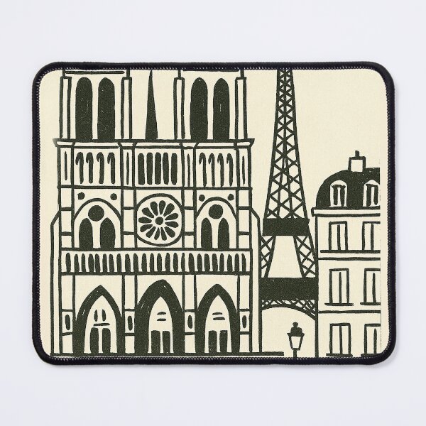 Item preview, Paris travel poster vintage retro art designed and sold by Arctic frame studio.