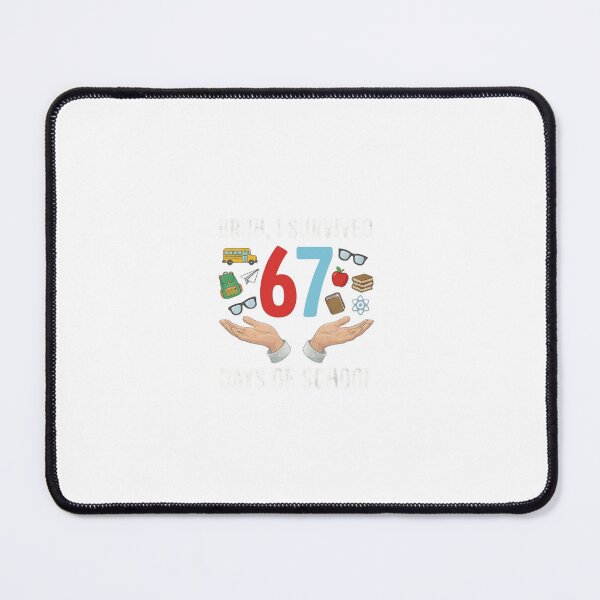 Item preview, I Survived 67 Days of School Cute Milestone designed and sold by w66aboo.