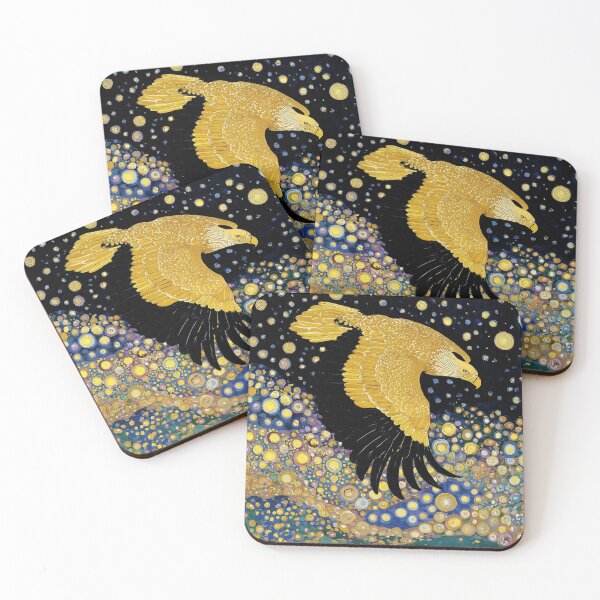 Item preview, Golden Eagle in Night Sky designed and sold by lautir.