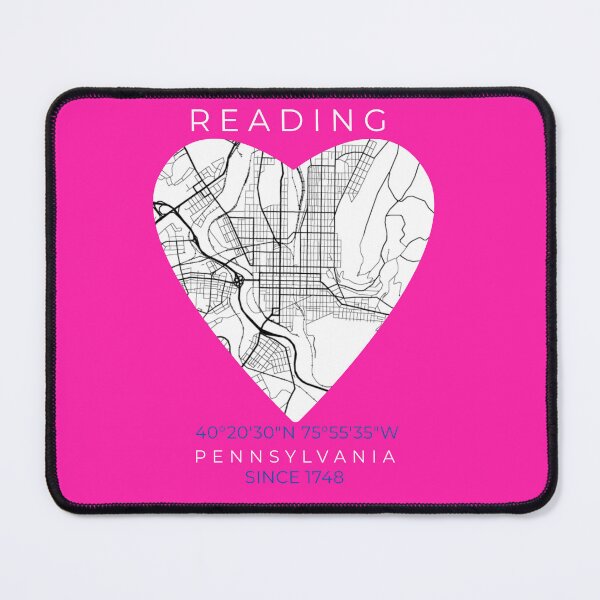 Item preview, Reading, Pennsylvania | Home of My Heart designed and sold by Maps and More.