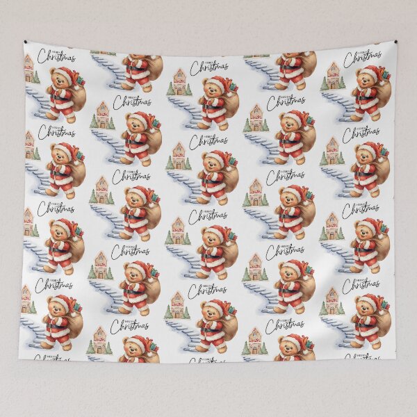 Item preview, SANTA BEAR IS COMING TO TOWN designed and sold by Max & Jacob Publishing.
