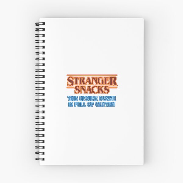 Item preview, Stranger Snacks: The Upside Down Is Full of Gluten – Retro 80s Neon Parody Design | Coeliac Humour & GF Warning designed and sold by My Gluten Free Life UK.