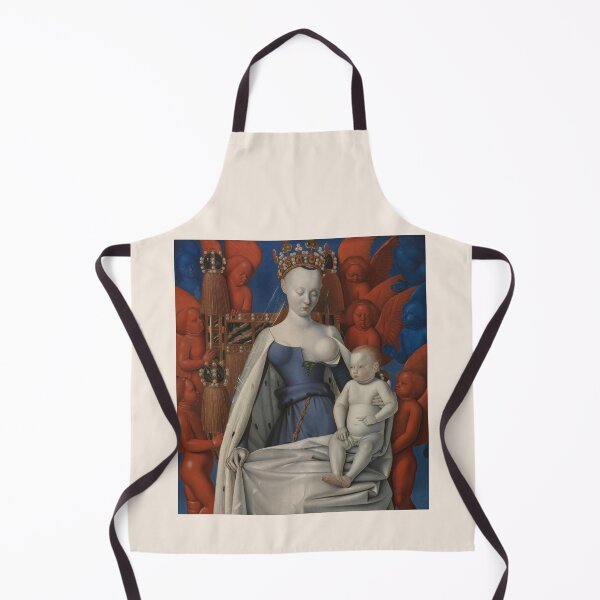 Item preview, Melun Diptych Virgin and Child Surrounded by Angels Jean Fouquet designed and sold by TeeARTHY.