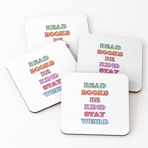 Item preview, Read Books Be Kind Stay Weird designed and sold by Inspirationmotivation.