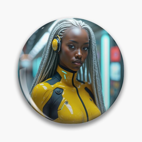 Item preview, Afrofuturistic Cyborg designed and sold by Pulse Of Africa.