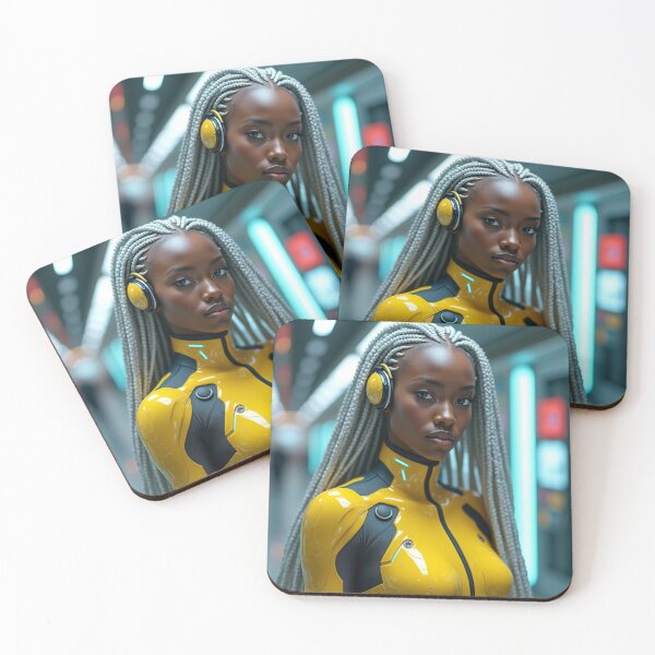 Item preview, Afrofuturistic Cyborg designed and sold by Pulse Of Africa.