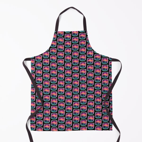 Item preview, Synthwave Car Sticker | Outrun Aesthetic Neon Retro Sports Car | 80s Sunset Vaporwave Grid Art designed and sold by Cherrydora.