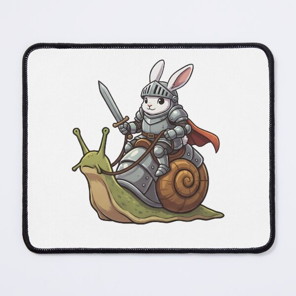 Item preview, Rabbit Knight Snail Rider designed and sold by k3rstman1.