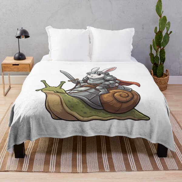Item preview, Rabbit Knight Snail Rider designed and sold by k3rstman1.