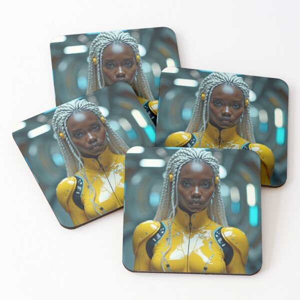 Item preview, Cyberpunk Afrofuturistic designed and sold by Pulse Of Africa.