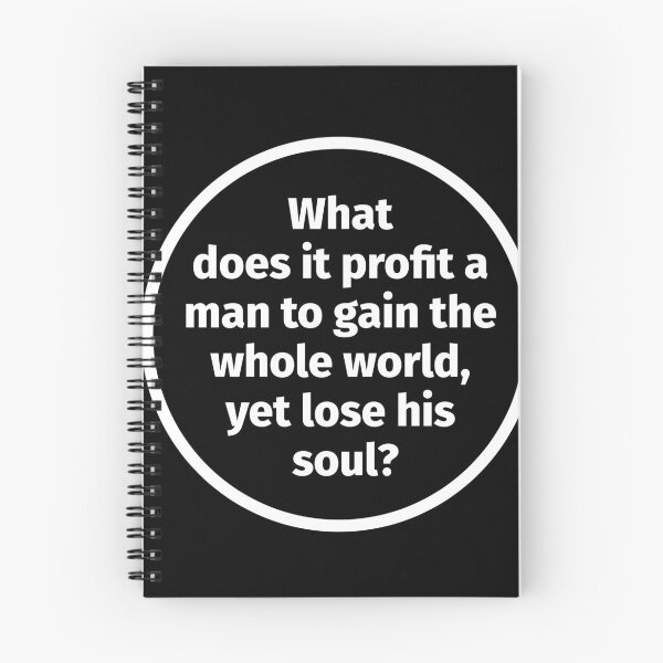 Item preview, What does it profit a man designed and sold by gstrehlow2011.