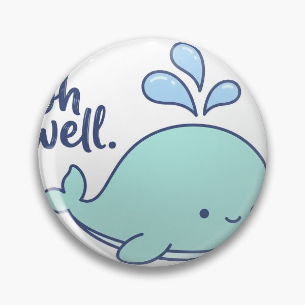 Item preview, Oh Whale Cute Kawaii Whale Pun – Funny Ocean Sea Creature Design designed and sold by AbstractAuraArt.