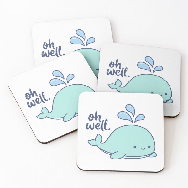 Item preview, Oh Whale Cute Kawaii Whale Pun – Funny Ocean Sea Creature Design designed and sold by AbstractAuraArt.