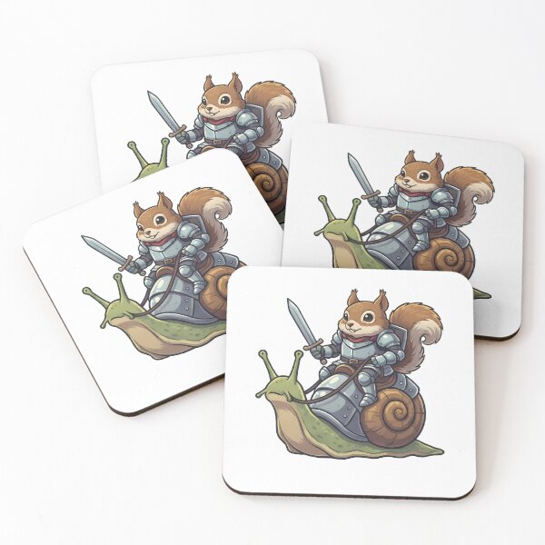Item preview, Squirrel Knight Snail Rider designed and sold by k3rstman1.