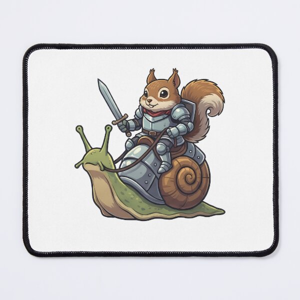 Item preview, Squirrel Knight Snail Rider designed and sold by k3rstman1.
