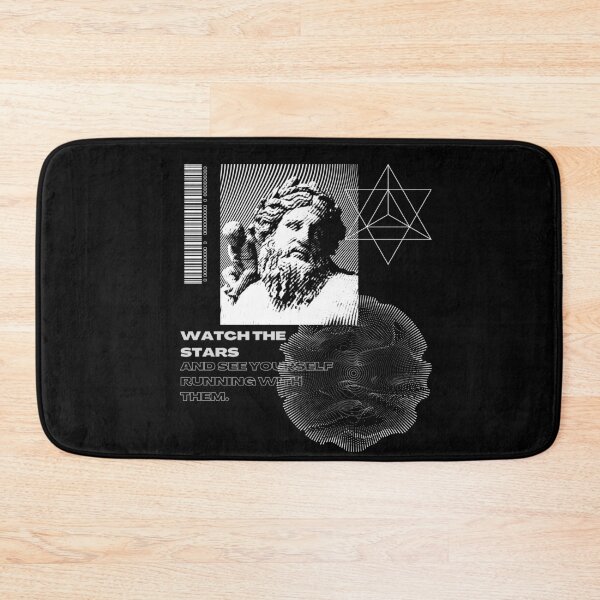 Item preview, Marcus Aurelius quote stoic quote glitchy vintage retro modern graphic design designed and sold by Robobonez.