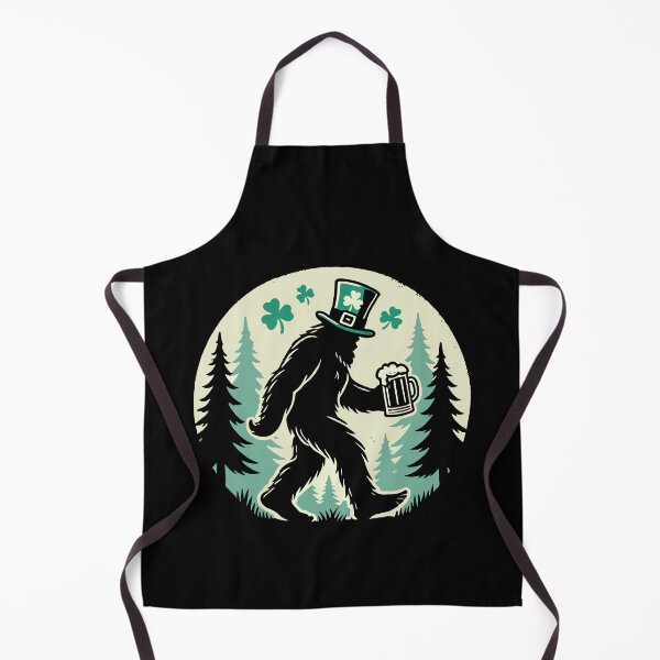 Item preview, Bigfoot Yeti St. Patrick's Day Shenanigans designed and sold by LuminOrb.