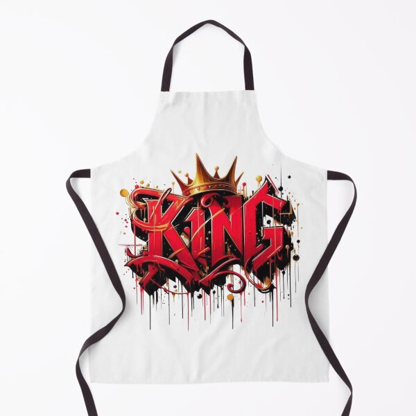 Item preview, King Graffiti Crown – Street Style Typography Art | Urban King Graphic designed and sold by SkullVibe Collective.