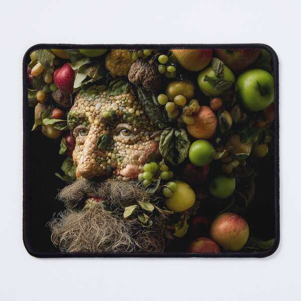 Item preview, Man Composed of Fruits and Vegetables designed and sold by lautir.