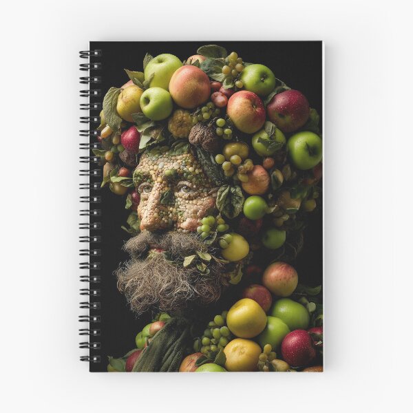 Item preview, Man Composed of Fruits and Vegetables designed and sold by lautir.