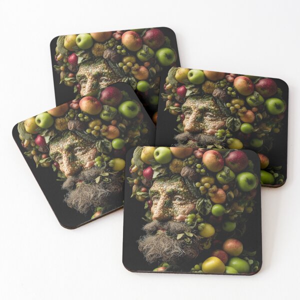 Item preview, Man Composed of Fruits and Vegetables designed and sold by lautir.