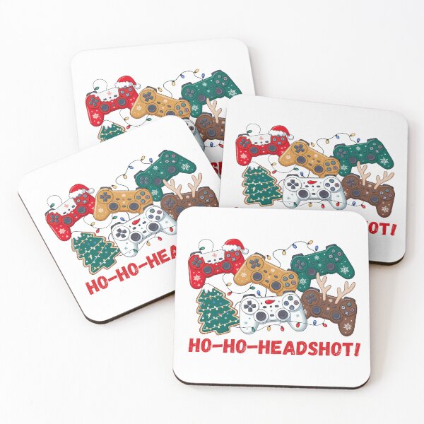 Item preview, Ho Ho Headshot Divertido Gamer Navidad designed and sold by CleanDecor.