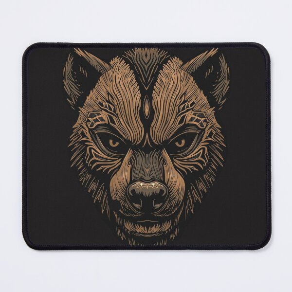 Item preview, Ferocious Wildlife Art Primal Spirit of the Wolverine Wolf designed and sold by SavannaStrikes.