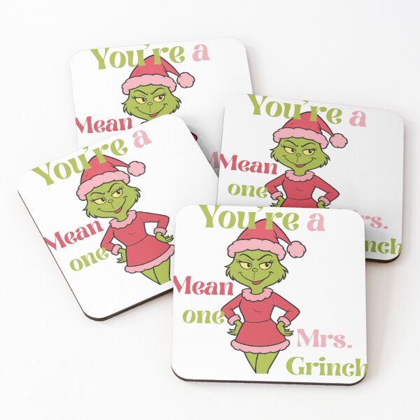 Item preview, Sassy Mrs. Grinch – “You’re a Mean One” Retro Christmas Design designed and sold by Midlife Mood Merch.