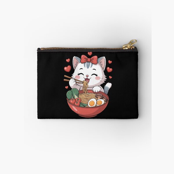 Item preview, Cat Enjoying Ramen designed and sold by jkrphoto.