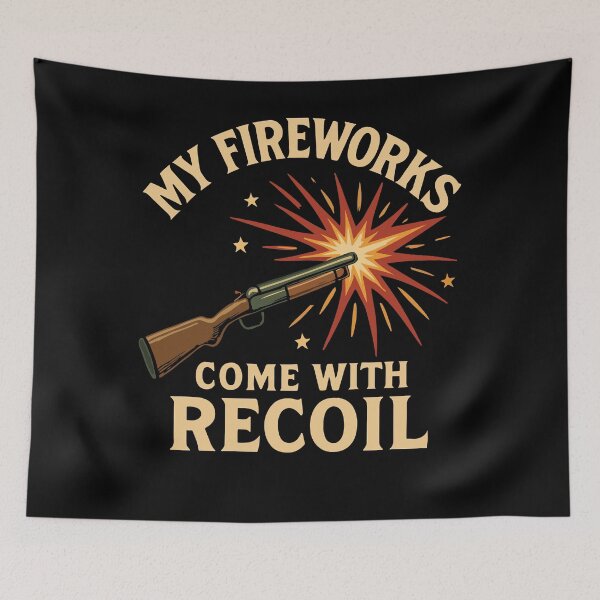 Item preview, Hunting 4th Of July Fireworks Recoil Independence designed and sold by LuminOrb.