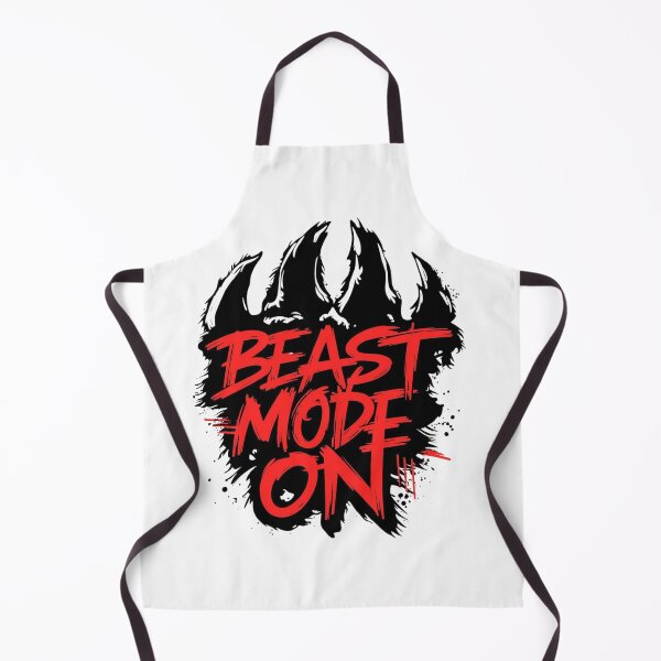 Item preview, Beast Mode On – Bold Graffiti Fitness Typography | Gym Motivation Art designed and sold by SkullVibe Collective.