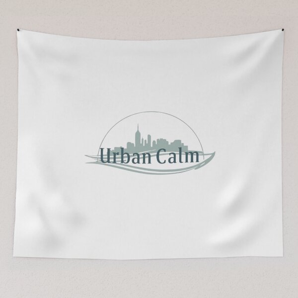 Item preview, Urban Calm : Modern Serene Cityscape Silhouette Design designed and sold by Tucker-Art.