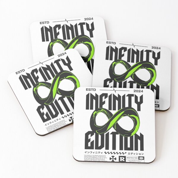 Item preview, Infinity Loop Green – Modern Minimal Symbol | Motivational Concept Graphic designed and sold by SkullVibe Collective.