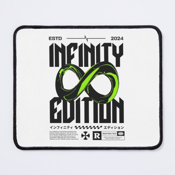 Item preview, Infinity Loop Green – Modern Minimal Symbol | Motivational Concept Graphic designed and sold by SkullVibe Collective.