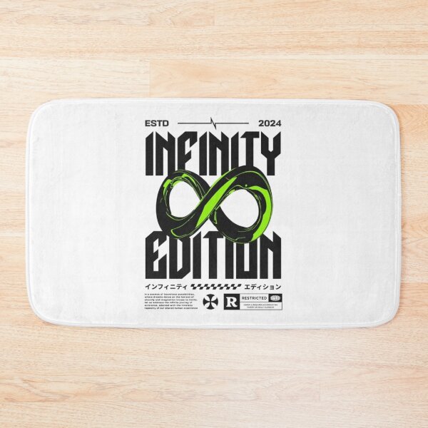 Item preview, Infinity Loop Green – Modern Minimal Symbol | Motivational Concept Graphic designed and sold by SkullVibe Collective.