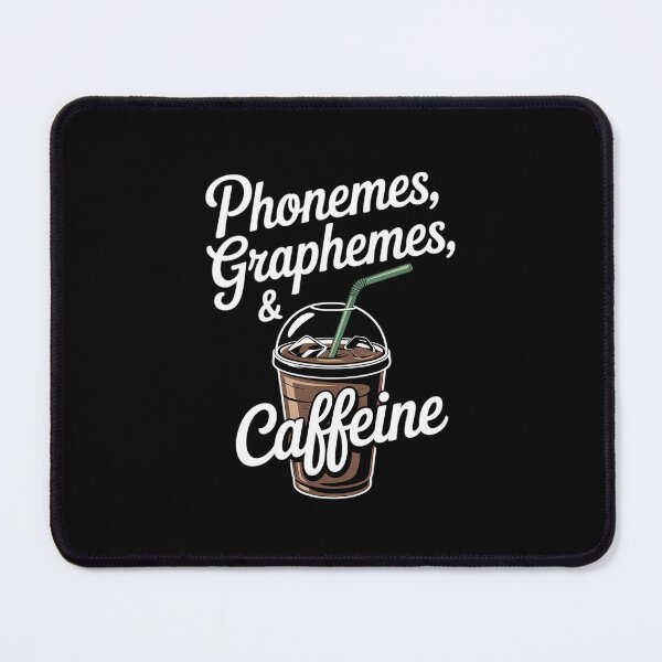 Item preview, Phonemes Graphemes and Caffeine Reading Back to School designed and sold by lilLilaBatArt.