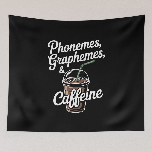 Item preview, Phonemes Graphemes and Caffeine Reading Back to School  designed and sold by lilLilaBatArt.