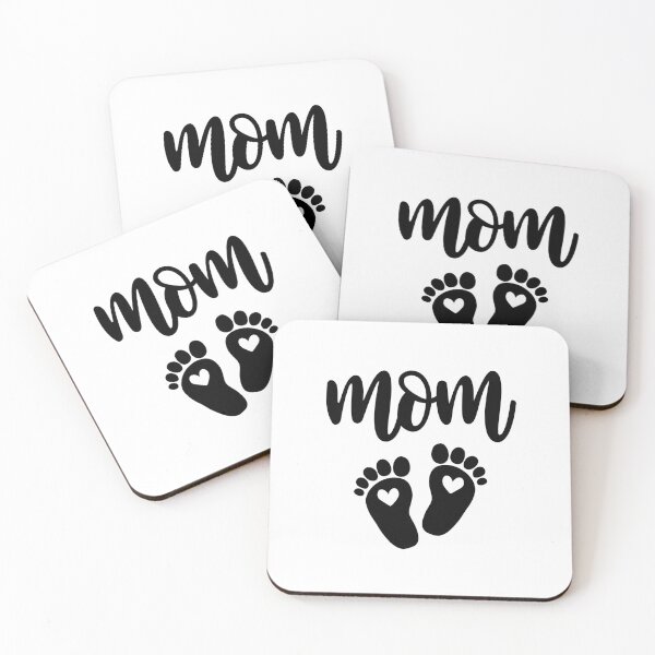 Item preview, New Mom Proud Mother Baby Footprints designed and sold by Nattaporn.