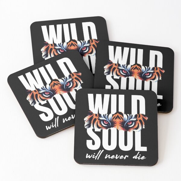 Item preview, Wild Soul – Gothic Handwritten Quote | Dark Aesthetic Streetwear Typography designed and sold by SkullVibe Collective.